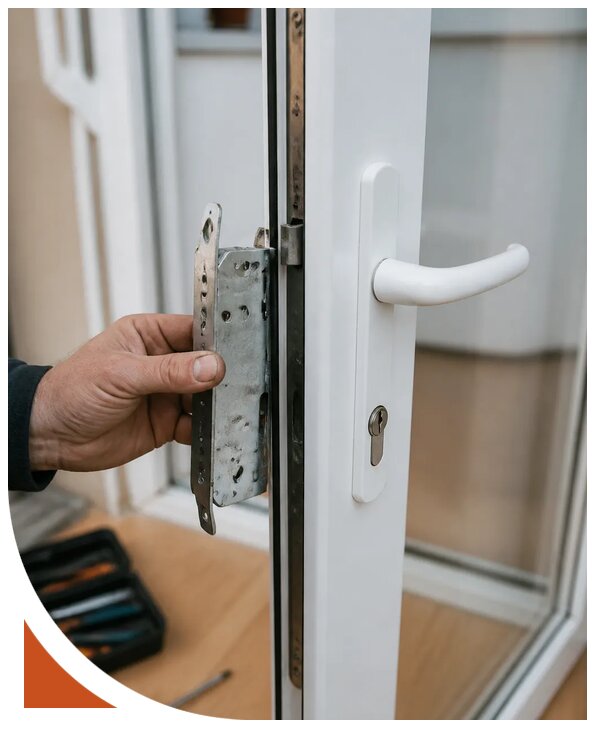 Ремонт замка пластиковой двери в Сарове от 2604 р. | Разлок-Сро